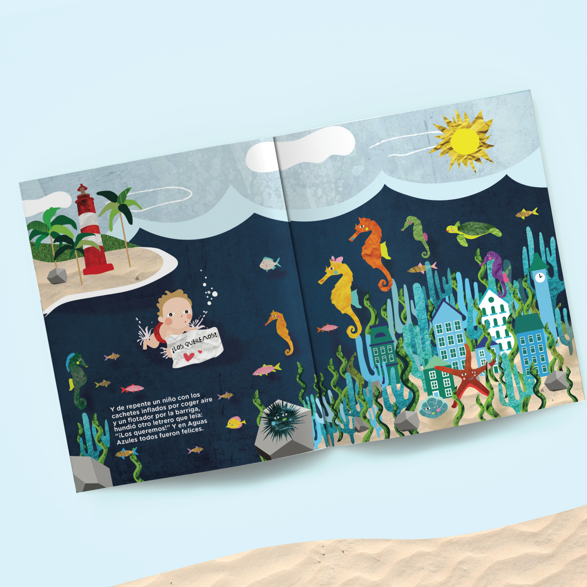 Los caballitos de mar se mudan de coral