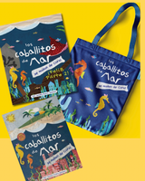Colección Los caballitos de mar se mudan de coral parte 1 y ¡Feliz parte 2! (2 libros+ Tote Bag)